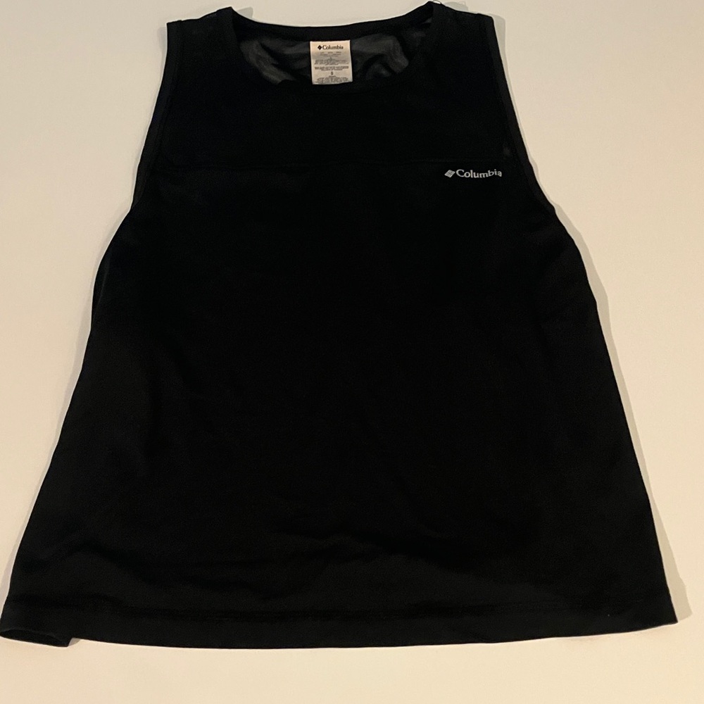 Columbia Women's Black Tank Top with Mesh